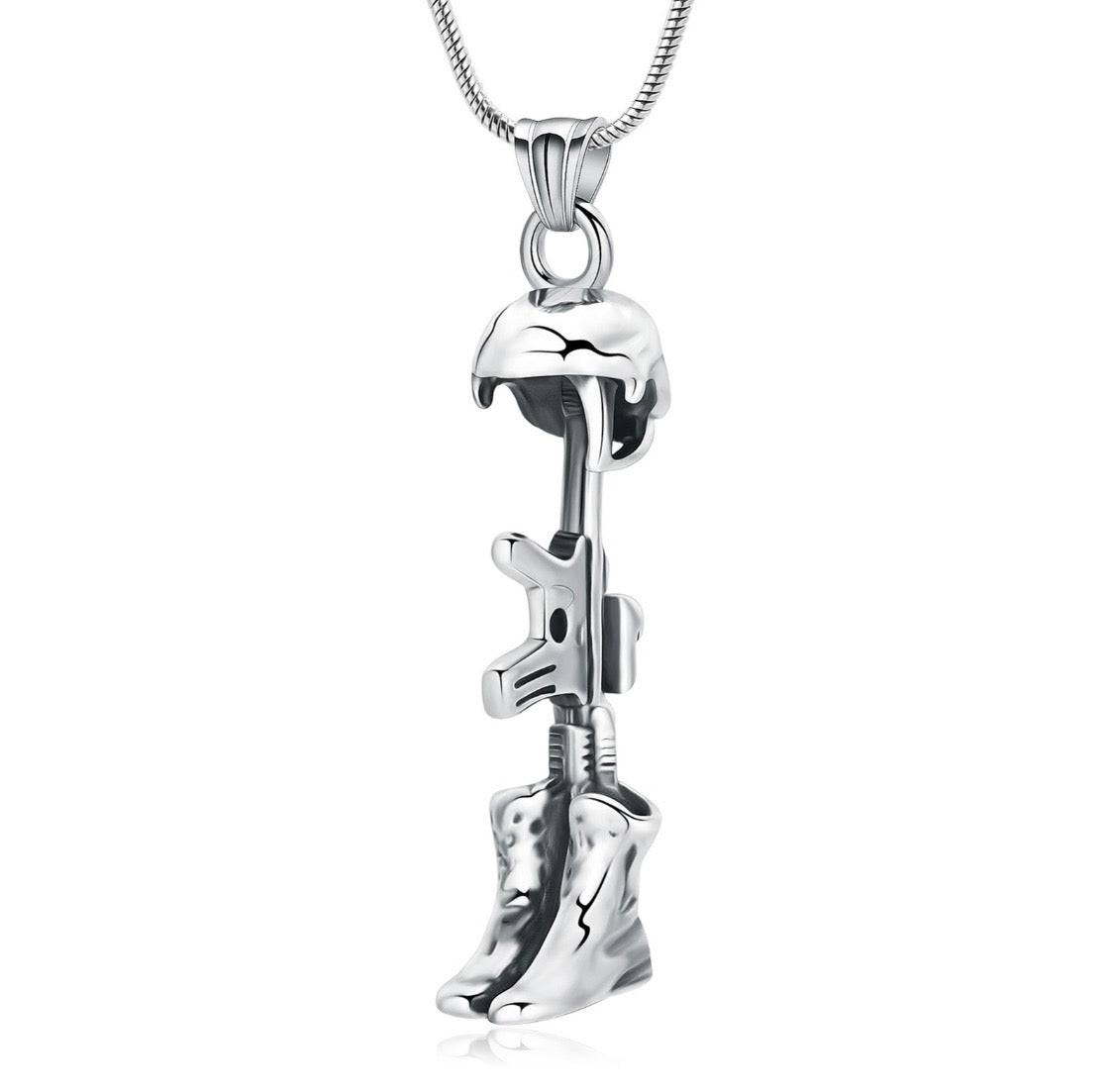 Fallen Soldier Ashes Necklace Pendant