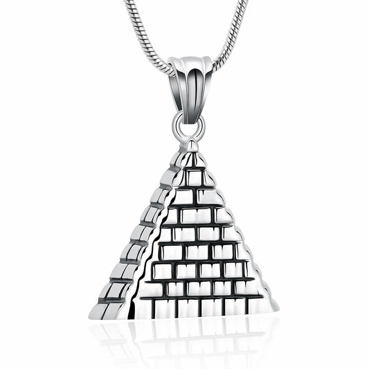Pyramid Ashes Necklace Pendant