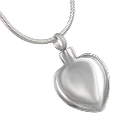 #059 Mom Heart Cremation Necklace Pendant Jewelry Never Forget You
